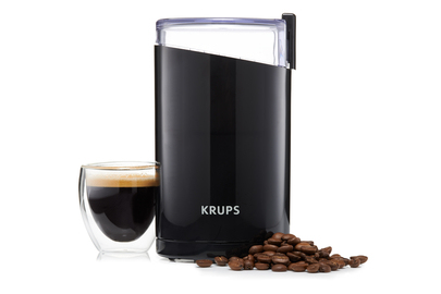 Krups F20342, Klingekværn, Sort, Plast, 200 W, 600 g, 80 mm