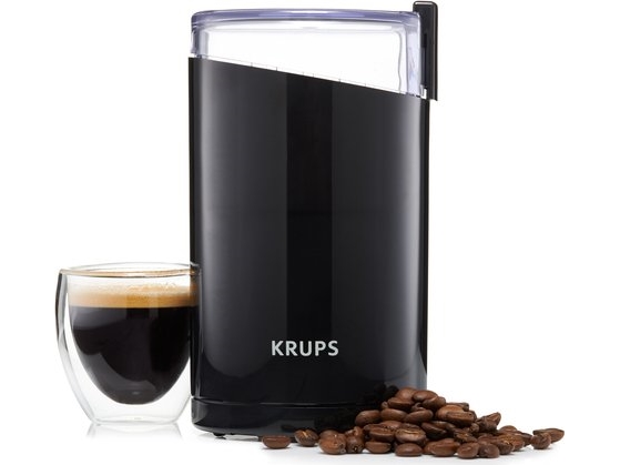 Krups F20342, Klingekværn, Sort, Plast, 200 W, 600 g, 80 mm