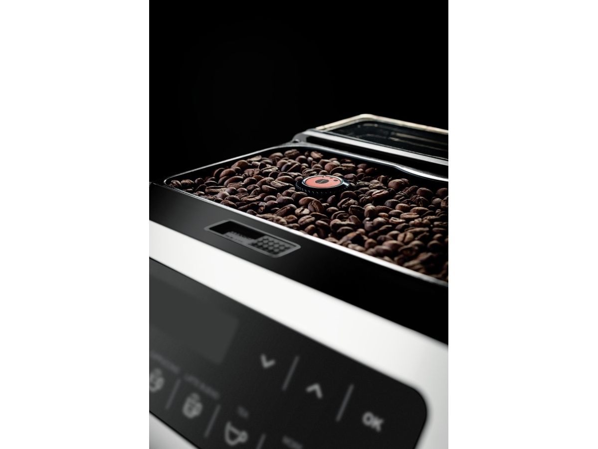 Krups Evidence EA8911, Espressomaskine, 2,3 L, Kaffebønner, Indbygget kværn, 1450 W, Sort, Hvid