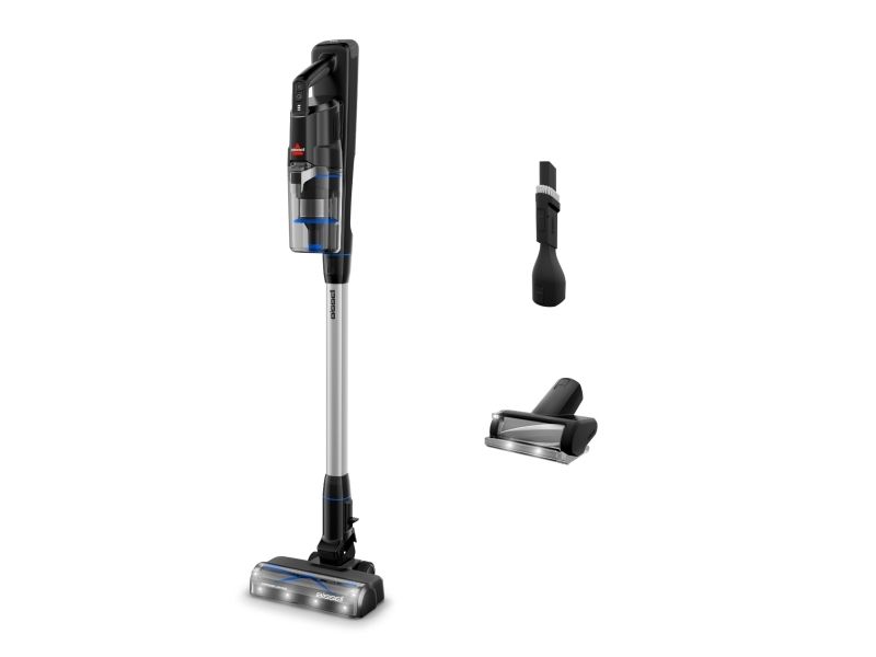 Bissell PowerClean Furguard Select, Poseløs, Sort, Grå, Dry, HEPA, Cyclonisk, Gulvtæppe, Hårdt gulv