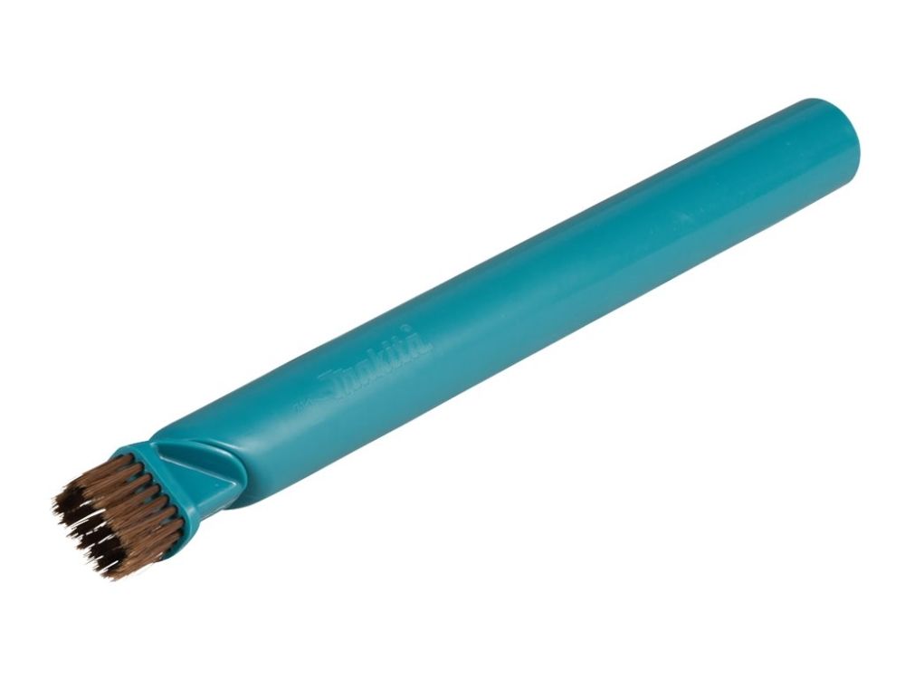 Makita - Langt sprækkeværktøj med børste - til støvsugere - blå - for Makita DCL182ZB, DCL184Z LXT DCL281FZB, DVC660Z billede 3