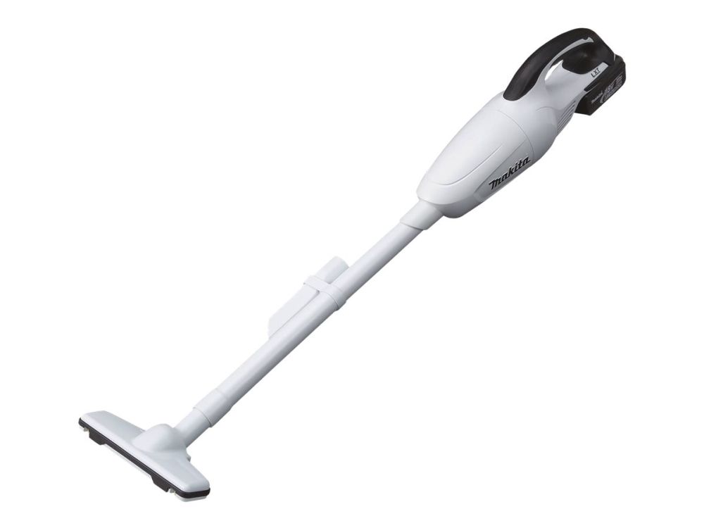 Makita DCL180ZW - Støvsuger - håndmodel - uden pose - hvid billede 2