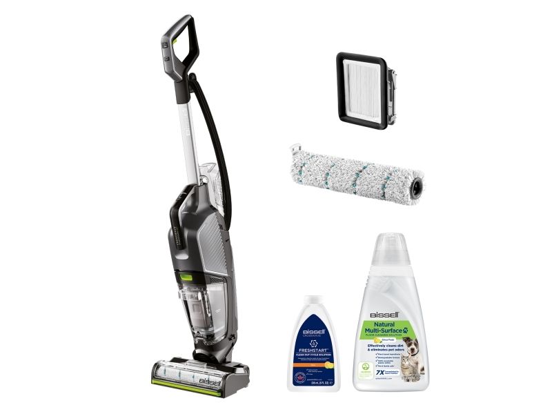 BISSELL CrossWave HydroSteam PET Select 3527N - Damp/vakuumrenser - stav - uden pose billede 3