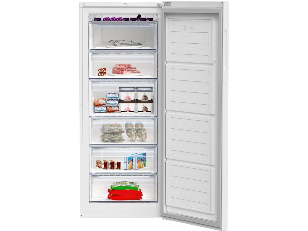 Beko RFSA240M41WN, 215 L, 9,8 kg/24t, SN-T, 36 dB, E, Hvid