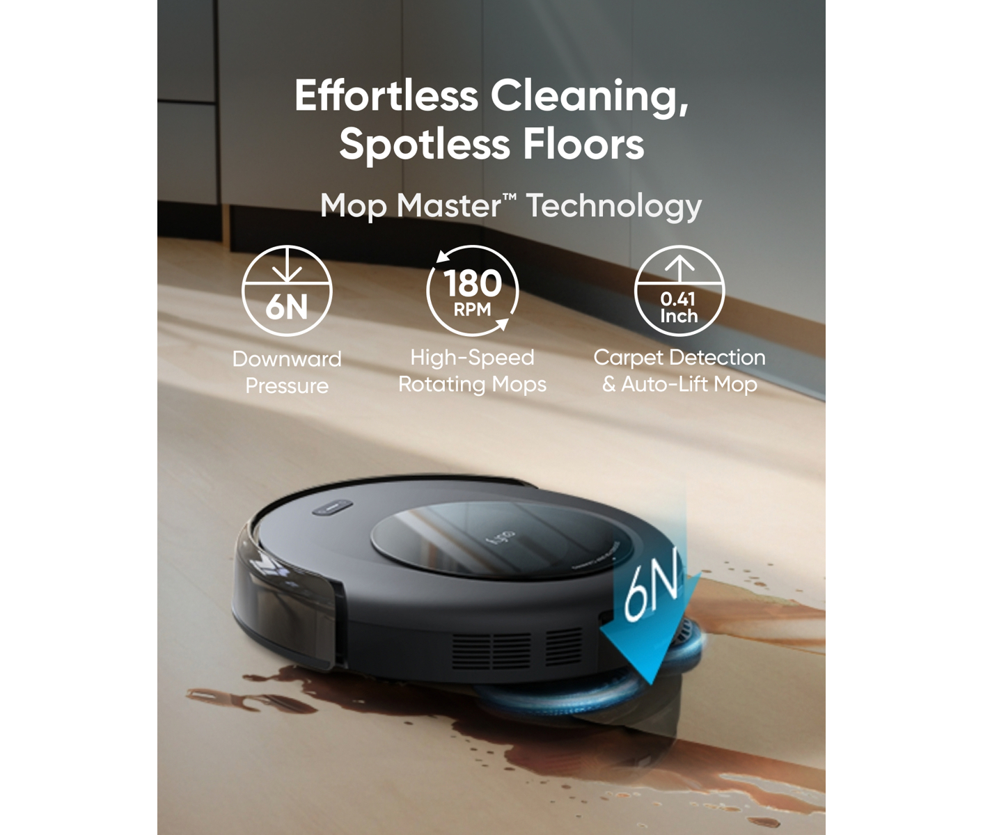 Eufy Anker Eufy Omni C20 - Gol Den Robotstøvsuger billede 4