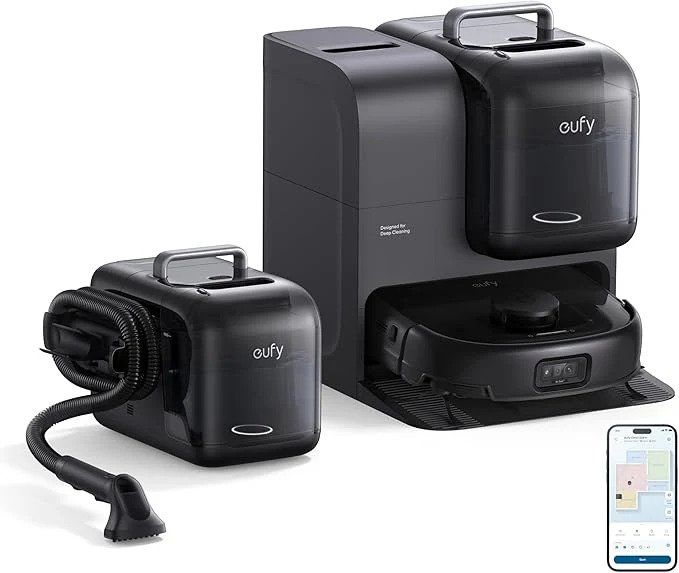 Eufy Anker Eufy Omni E28 - Bla Ck Robotstøvsuger billede 4