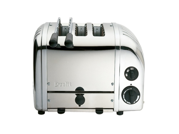 Dualit Combi 2+1S, 3 skive(r), Sølv, Aluminium, Rustfrit stål, 1700 W, 310 mm, 210 mm