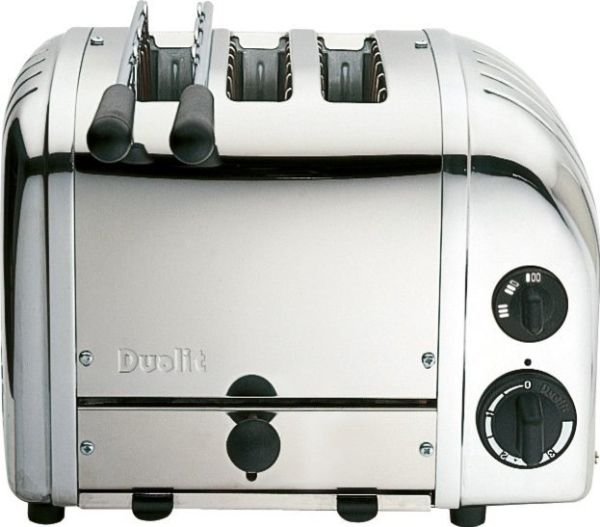Dualit Combi 2+1S, 3 skive(r), Sølv, Aluminium, Rustfrit stål, 1700 W, 310 mm, 210 mm