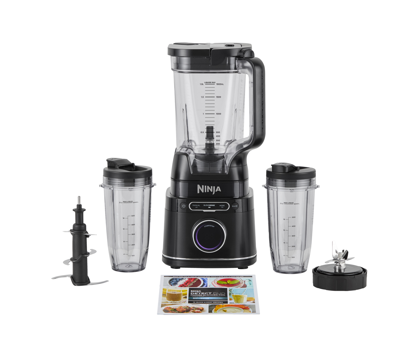 Ninja Detect Tb301eu Blender Pro + Single Serve 1200w Blender billede 3