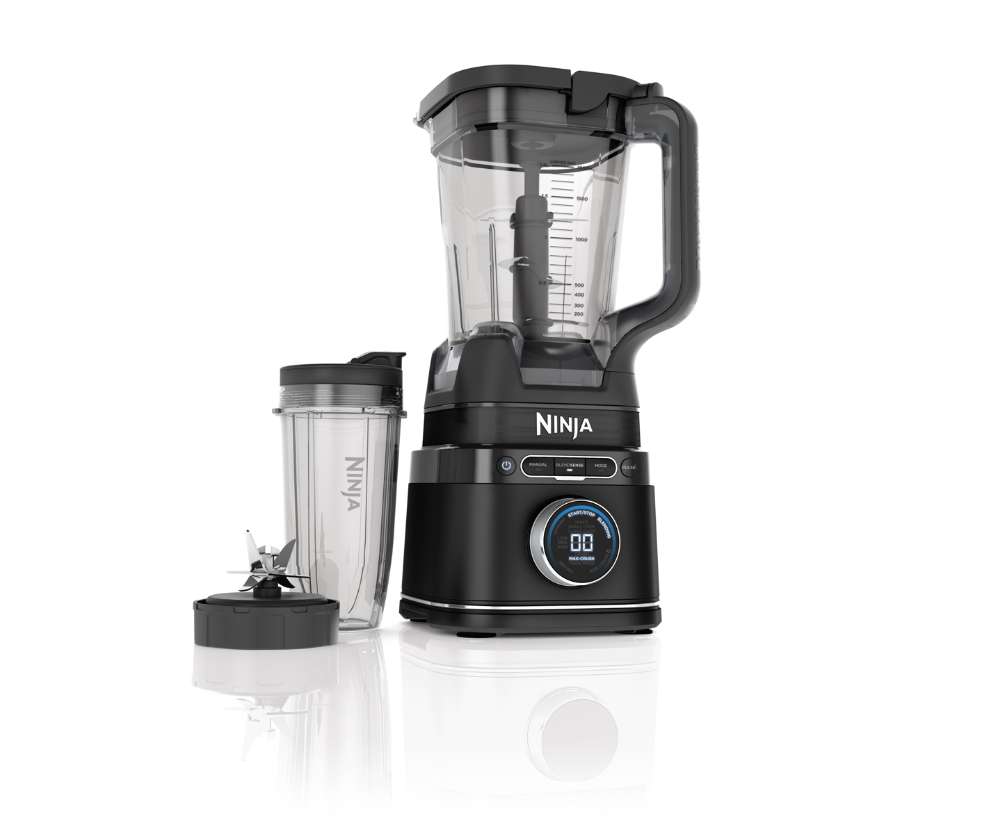 Ninja Detect Tb301eu Blender Pro + Single Serve 1200w Blender