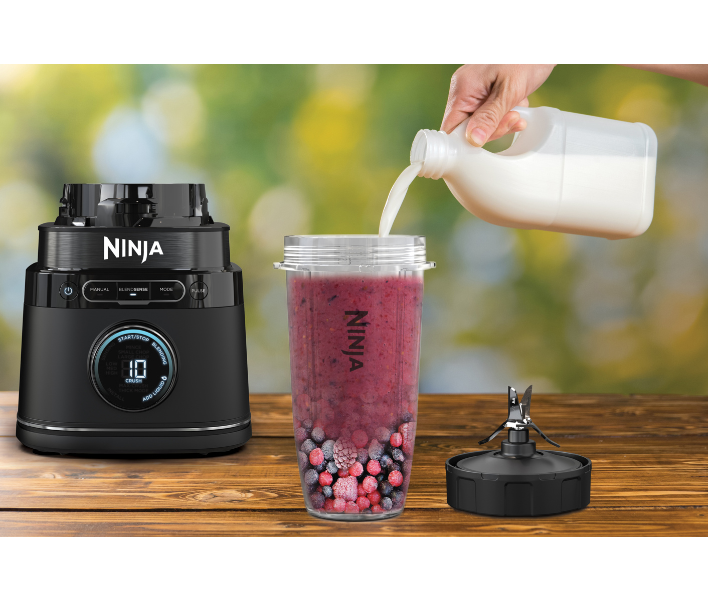 Ninja Detect Tb301eu Blender Pro + Single Serve 1200w Blender billede 4