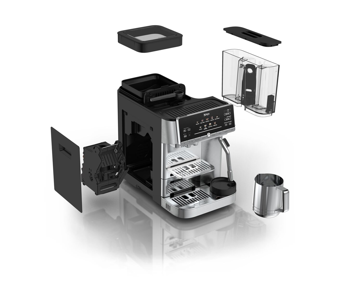 Ninja Luxe Cafe Fully Automati C Coffee Maker Espressomaskine billede 4