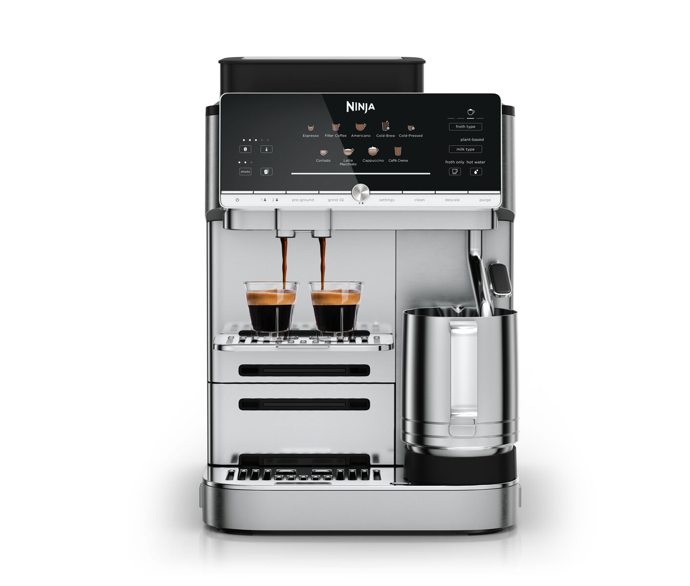 Ninja Luxe Cafe Fully Automati C Coffee Maker Espressomaskine billede 1