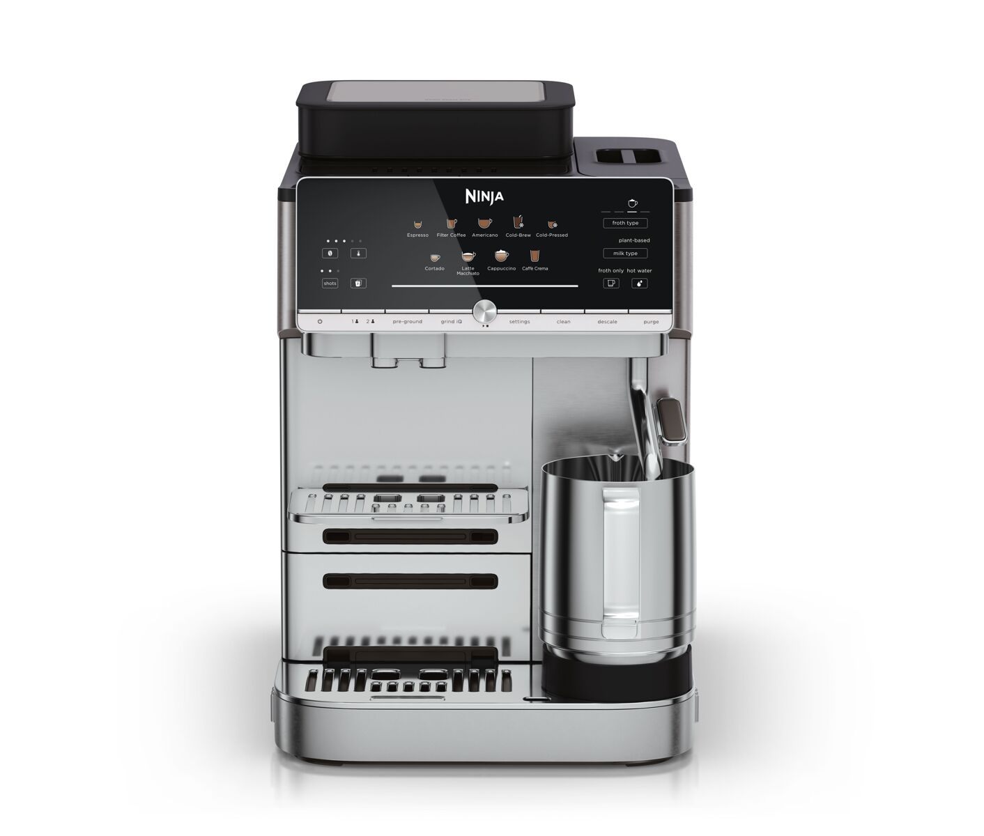 Ninja Luxe Cafe Fully Automati C Coffee Maker Espressomaskine billede 2