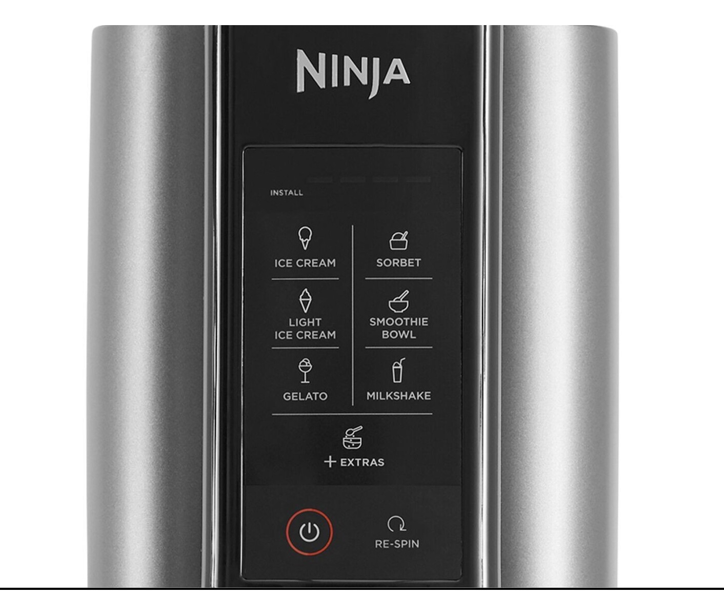 Ninja Ismaskine Creami NC302EU - ice cream maker - black / silver billede 6