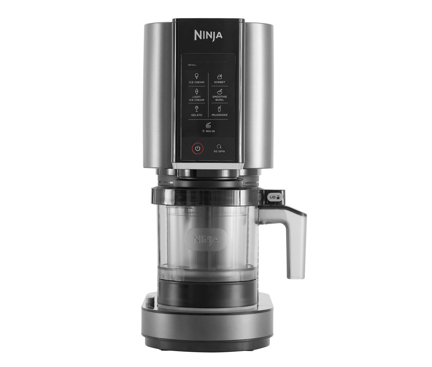 Ninja Ismaskine Creami NC302EU - ice cream maker - black / silver billede 1