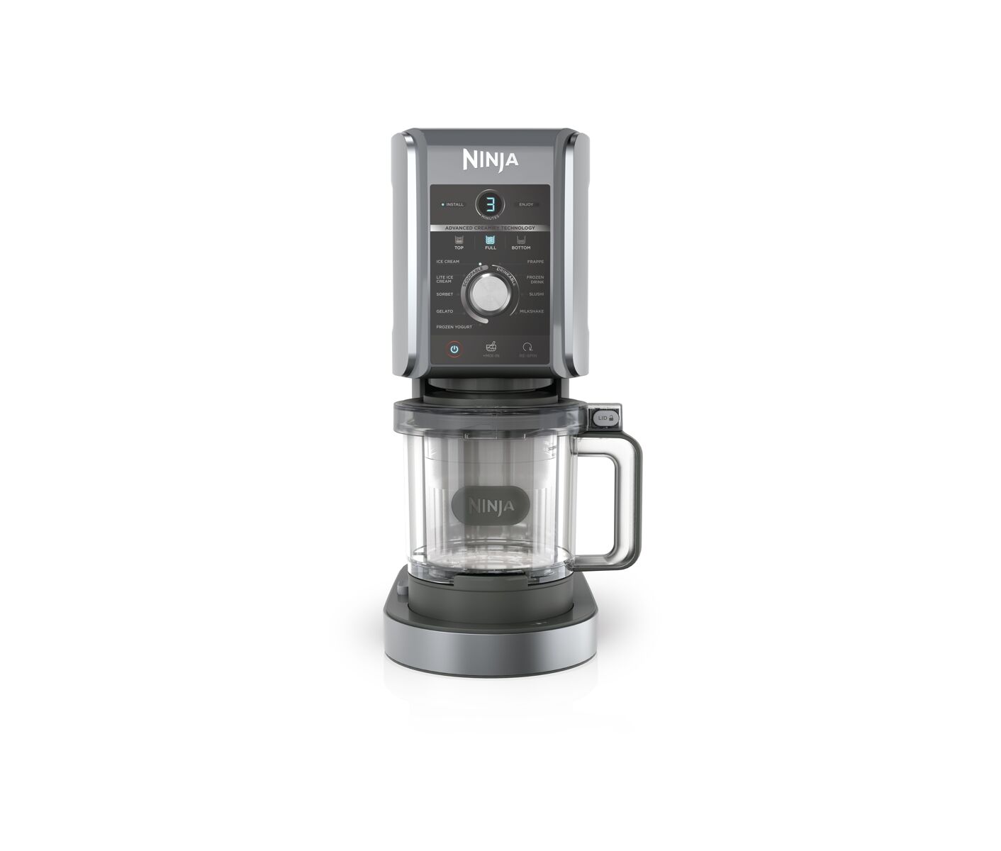 Ninja Ismaskine Creami Deluxe NC502EU - Black / Silver billede 1