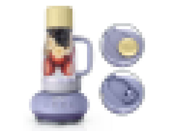 Ninja BlendBoss, Bærbar blender, 0,71 L, Impulsfunktion, Knusning af is, 1100 W, Blå, Sort billede 1