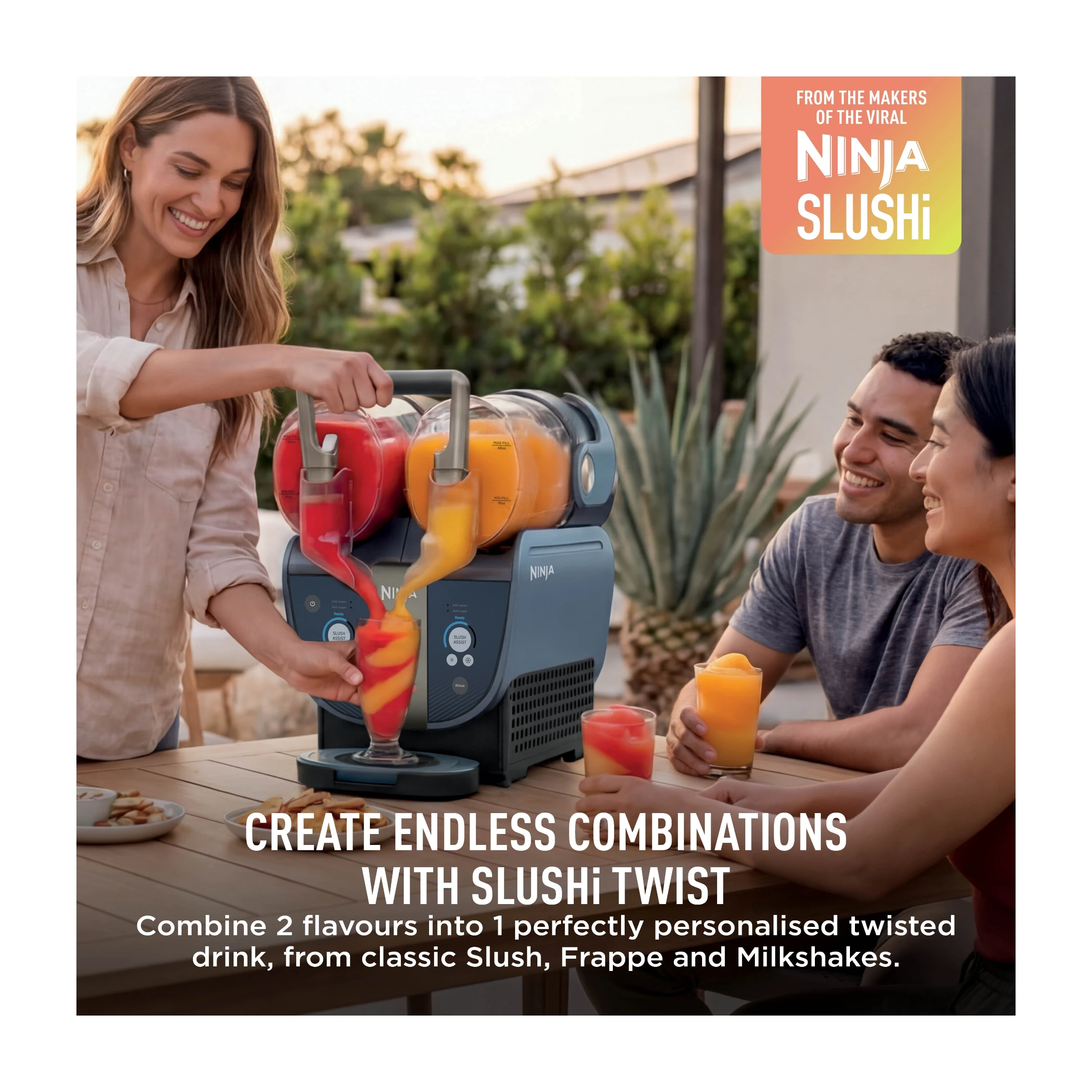 Ninja SLUSHi Twist FS701EUBL slush maskine, blå billede 3