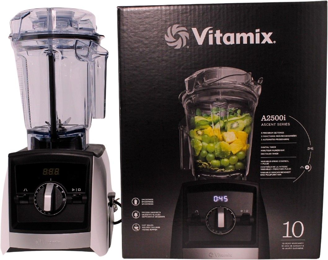 Vitamix A2500i, Bordplade blender, 2 L, Impulsfunktion, 1,2 m, 1400 W, Hvid billede 1