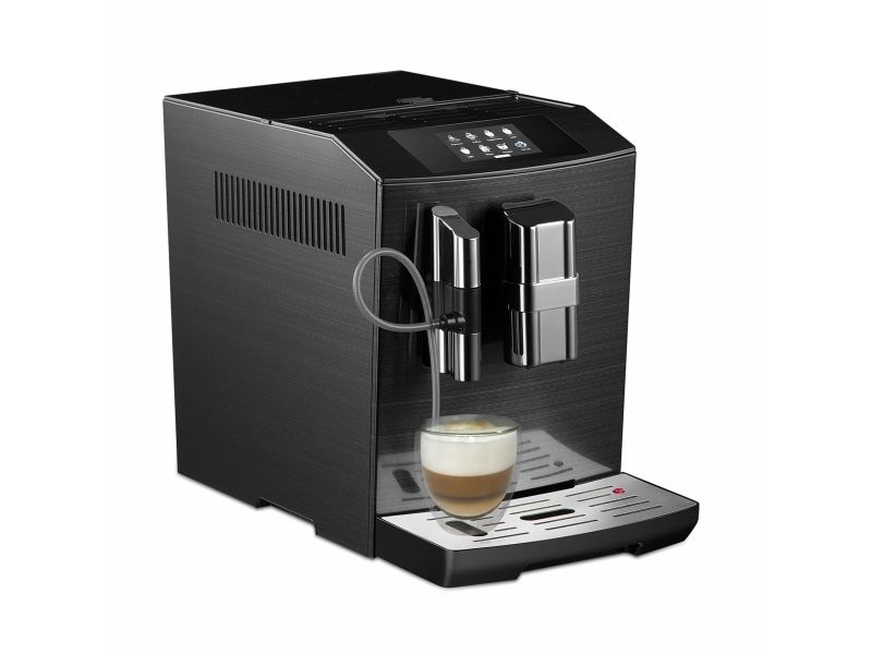 Acopino Modena, Espressomaskine, 1,7 L, Kaffebønner, Malet kaffe, Indbygget kværn, 1500 W, Sort