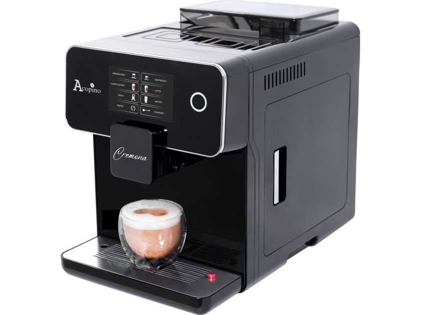 Acopino Cremona, Espressomaskine, 1,7 L, Kaffebønner, Indbygget kværn, 1500 W, Sort