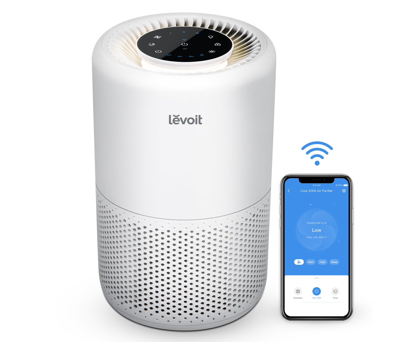 Levoit Smart True Hepa Air Purifier 200s Luftrenser billede 1