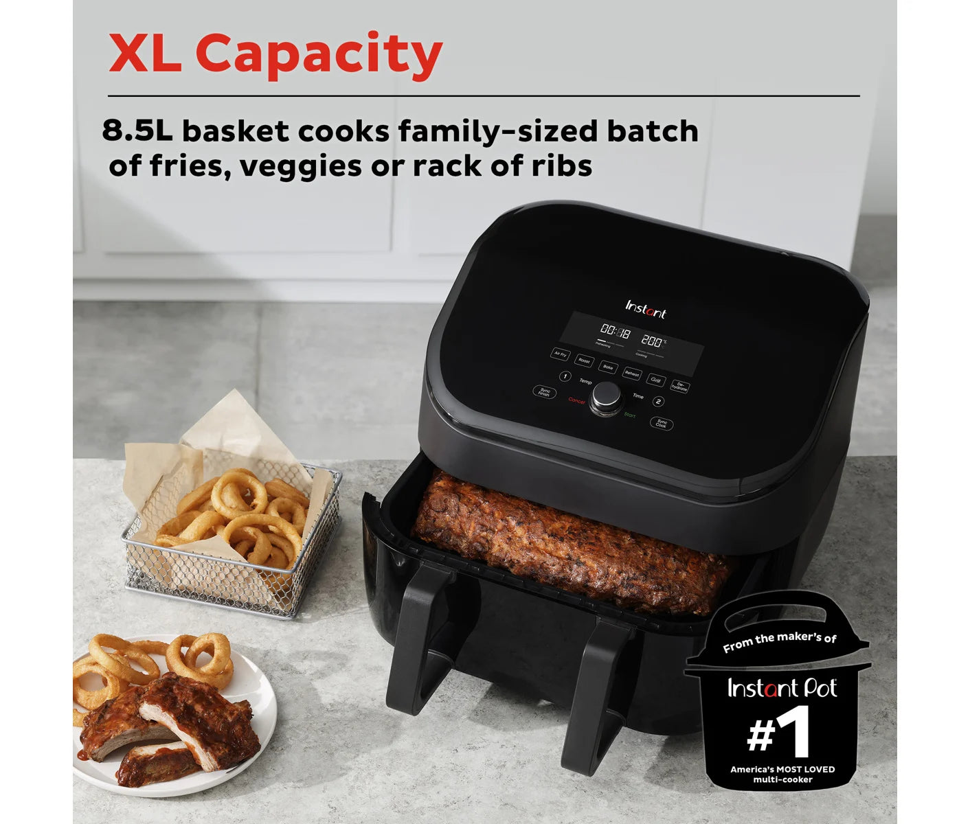 Instant Vortex Plus VersaZone Airfryer billede 4