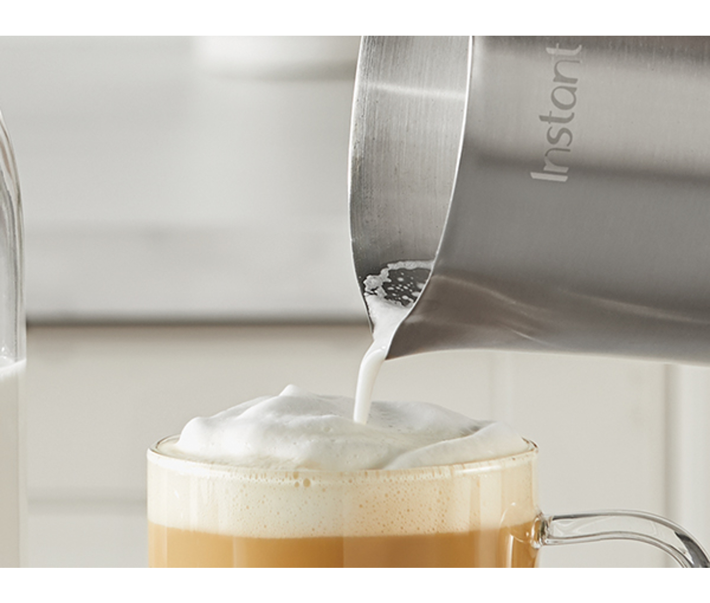 Instant Coffee Frother Station Mælkeskummer billede 3