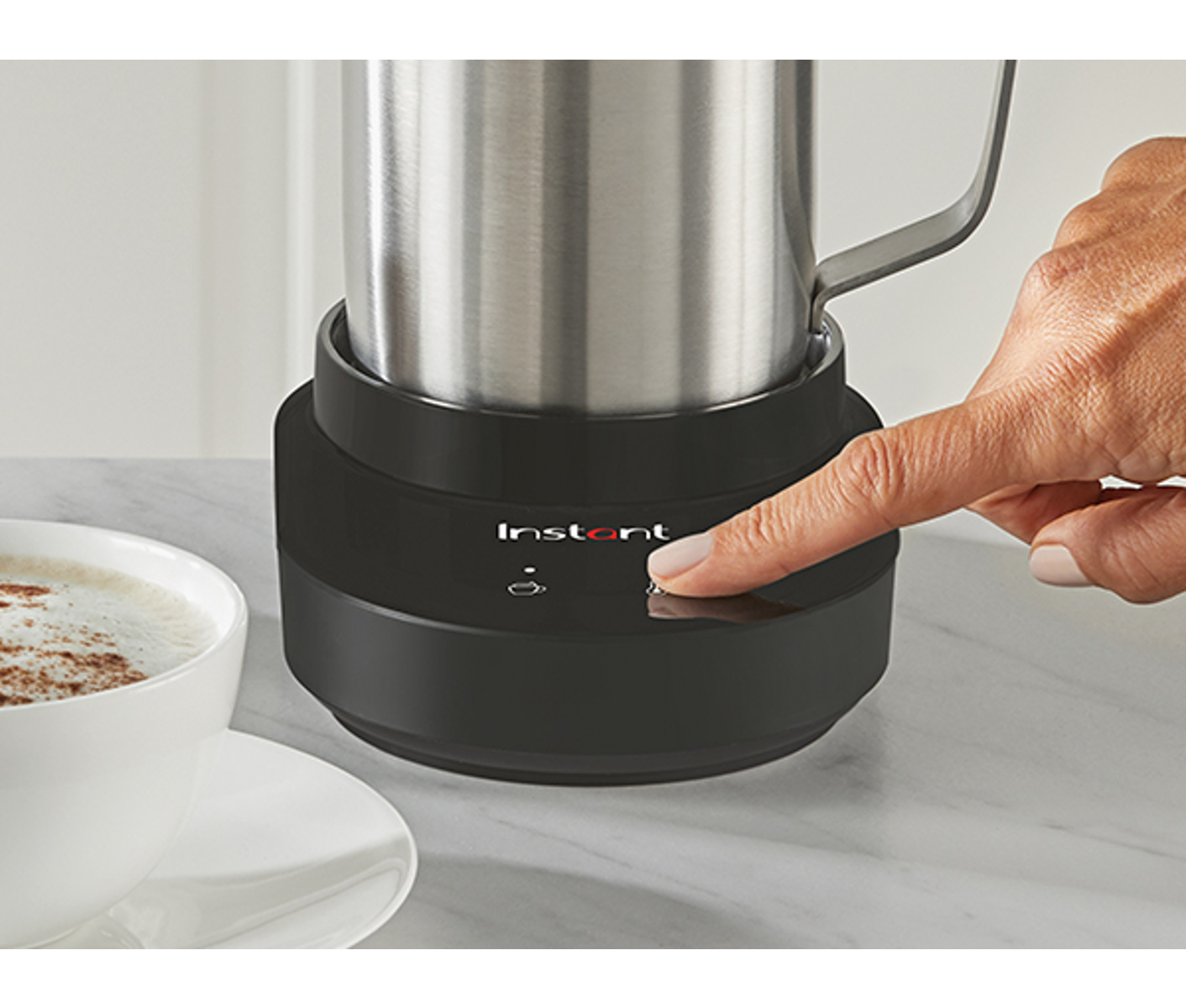 Instant Coffee Frother Station Mælkeskummer billede 6