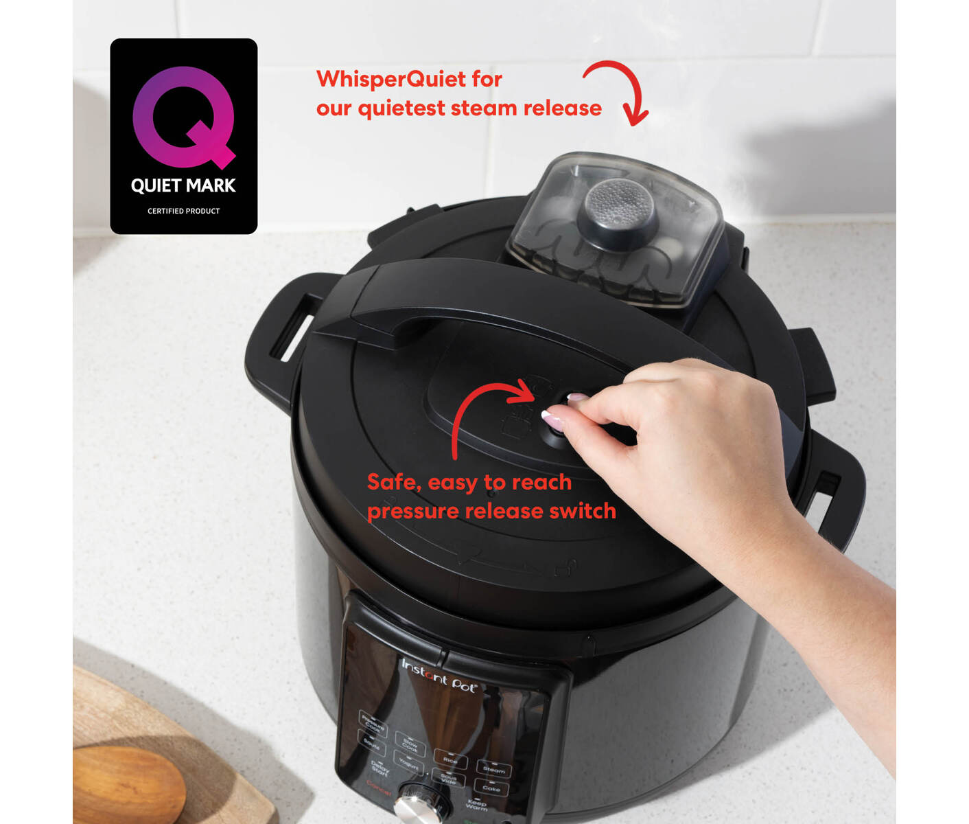 Instant Pot Duo Multicooker Plus Whisper Quiet