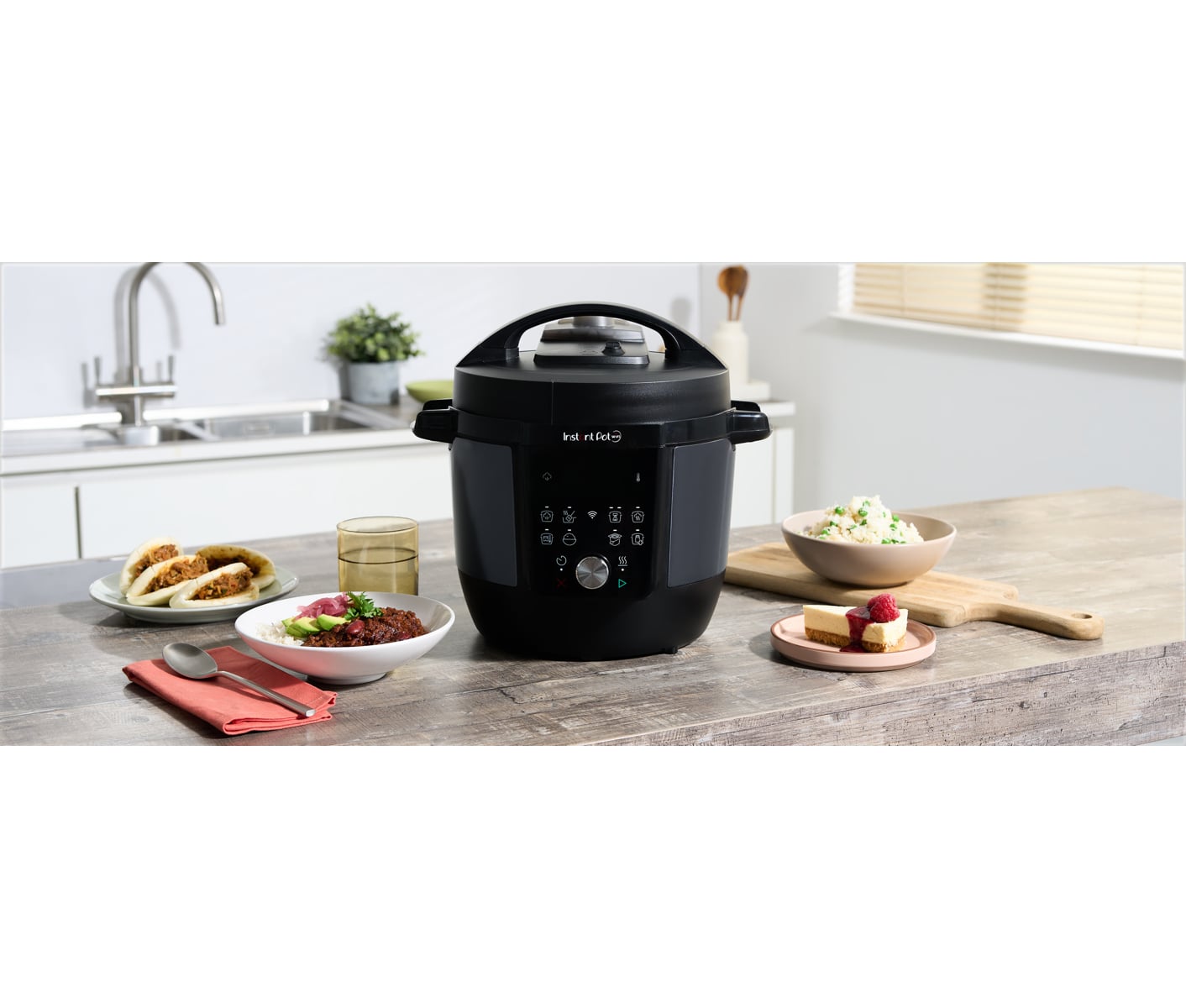 Instant Pot Plus Wifi (9in1) 5.7l 1000w Multicooker billede 4