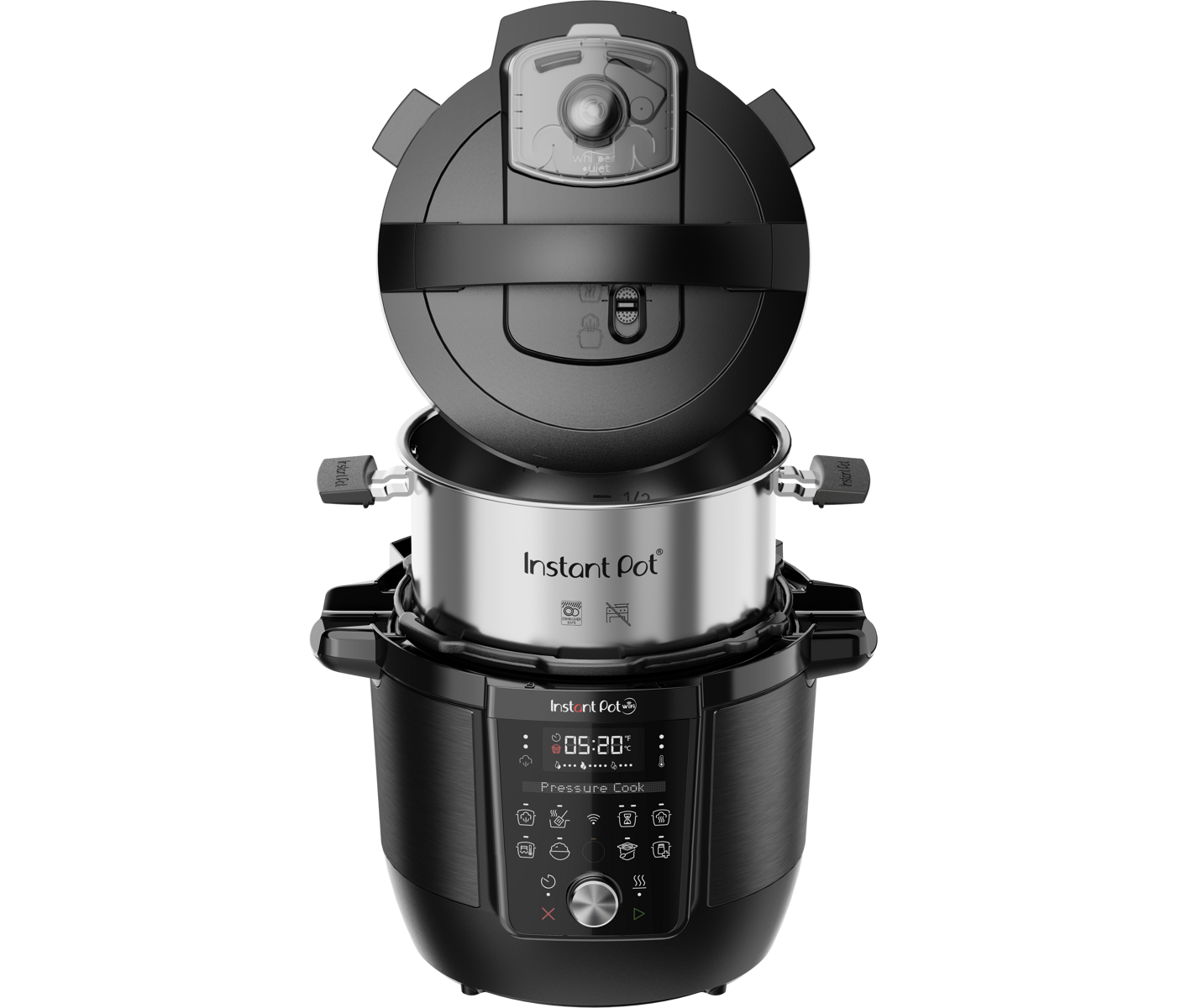 Instant Pot Plus Wifi (9in1) 5.7l 1000w Multicooker billede 3