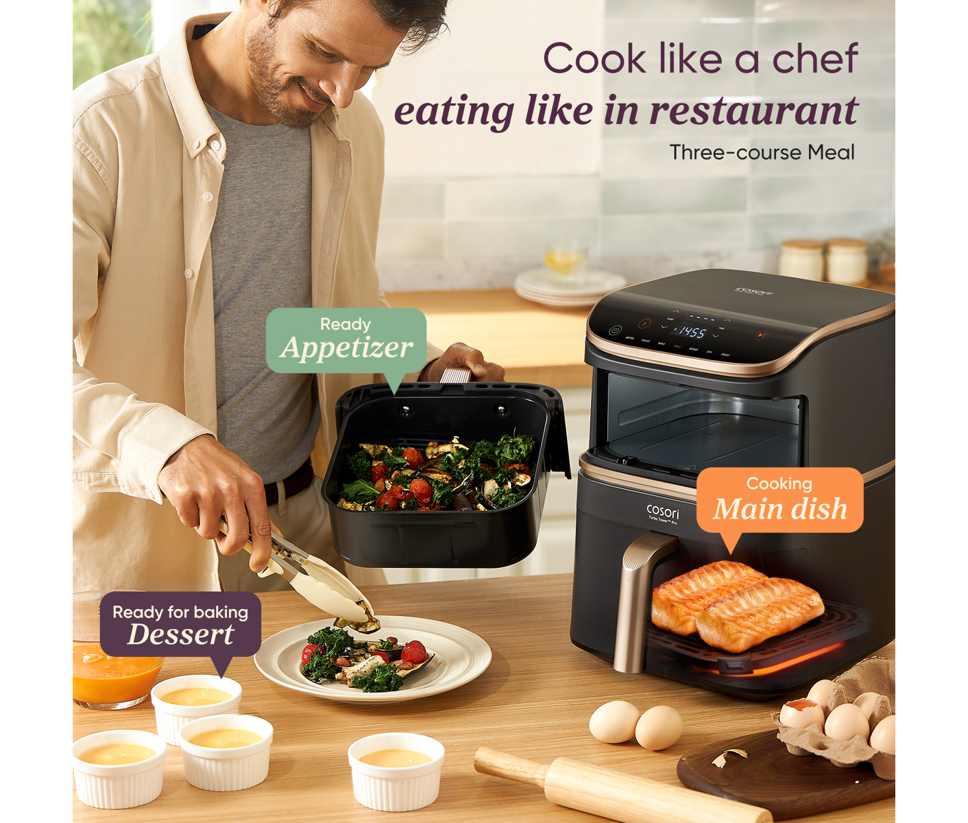 Cosori Turbo Tower Pro  Airfryer billede 7