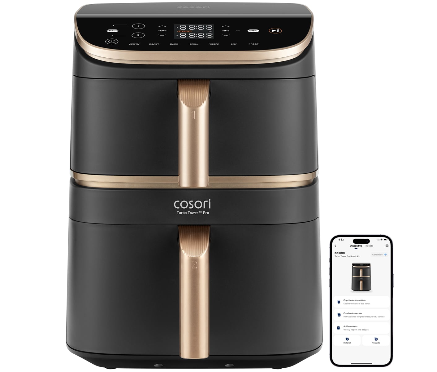 Cosori Turbo Tower Pro  Airfryer
