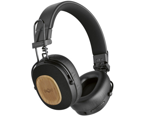 House of Marley Positive Vibration Riddim hovedtelefoner, sort billede 1