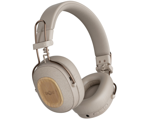House of Marley Positive Vibration Riddim hovedtelefoner, creme billede 1