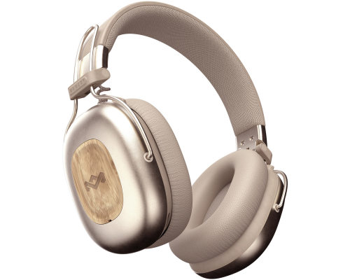 House of Marley Positive Vibration Rebel ANC-hovedtelefoner, creme billede 1