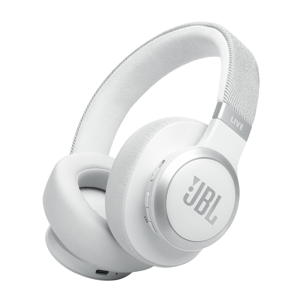 JBL Live 770 trådløse Over-Ear støjreducerende hovedtelefoner, hvide billede 1
