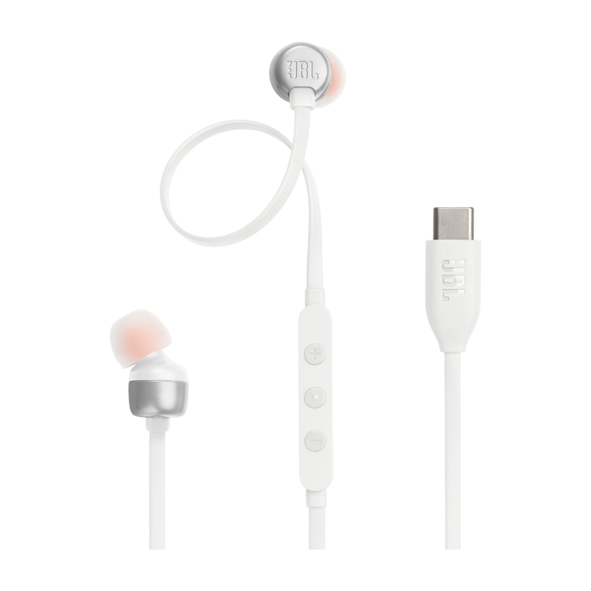 JBL Tune 310 USB-C In-Ear hovedtelefoner, hvid billede 1