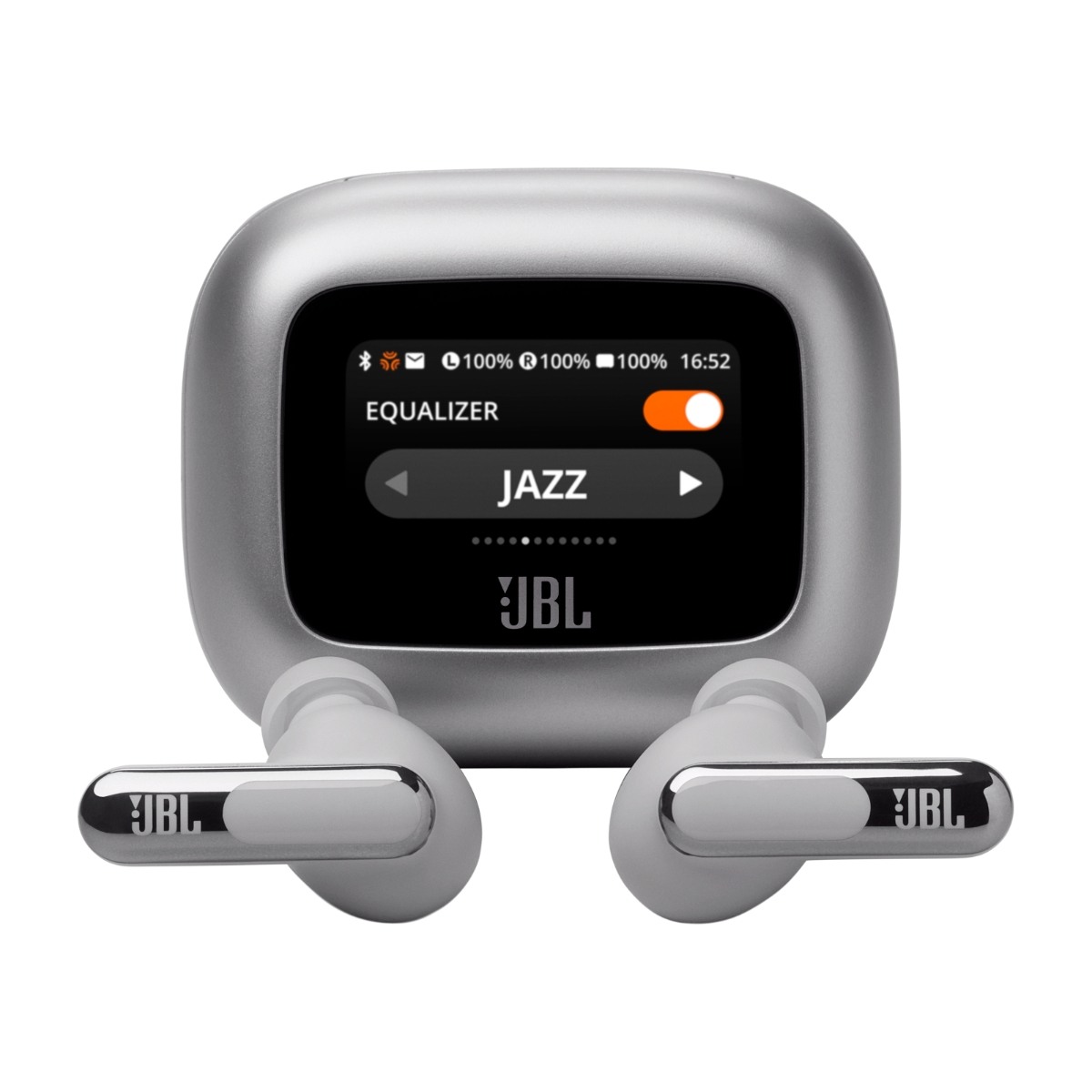 JBL Live Beam 3 True wireless støjreducerende in-ear hovedtelefoner, sølv billede 1