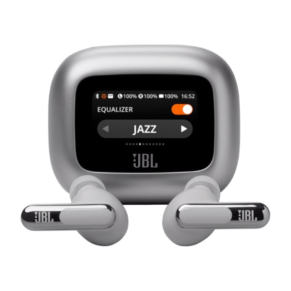 JBL Live Beam 3 True wireless støjreducerende in-ear hovedtelefoner, sølv billede 3
