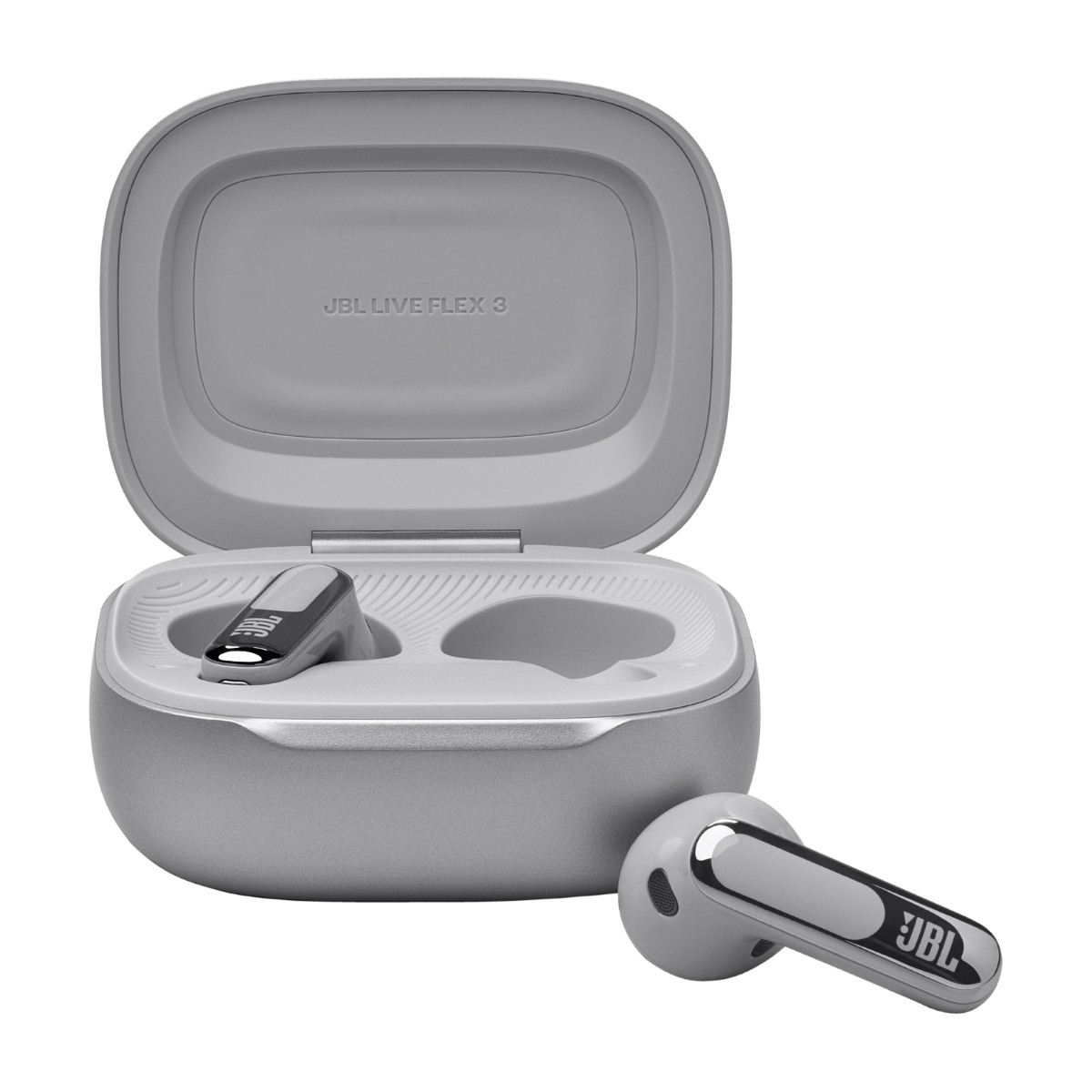 JBL Live Flex 3 True wireless støjreducerende in-ear hovedtelefoner, sølv billede 2