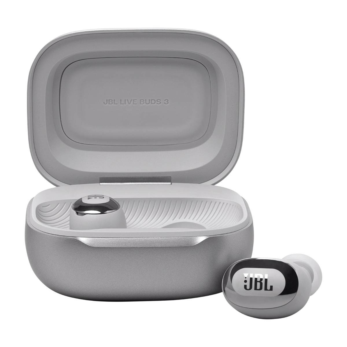 JBL Live Buds 3 True wireless støjreducerende in-ear hovedtelefoner, sølv billede 2