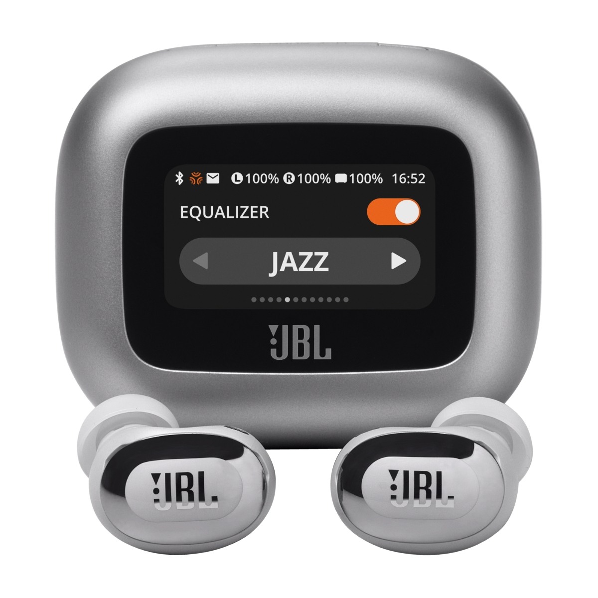 JBL Live Buds 3 True wireless støjreducerende in-ear hovedtelefoner, sølv billede 1