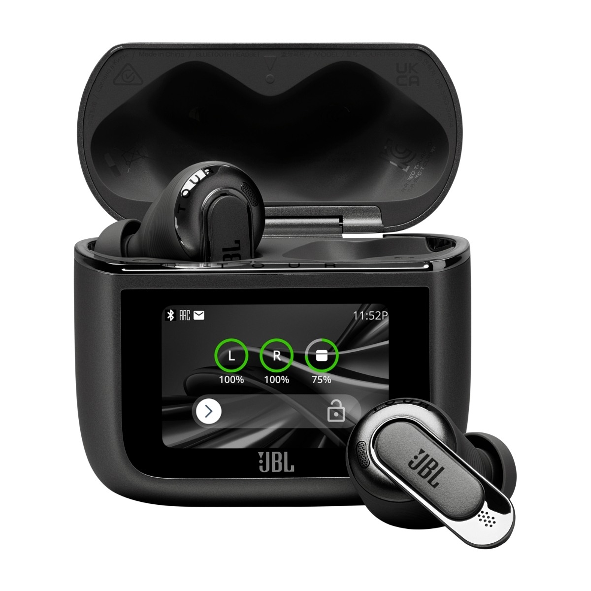 JBL Tour Pro 3 True Wireless hovedtelefoner, sort billede 1