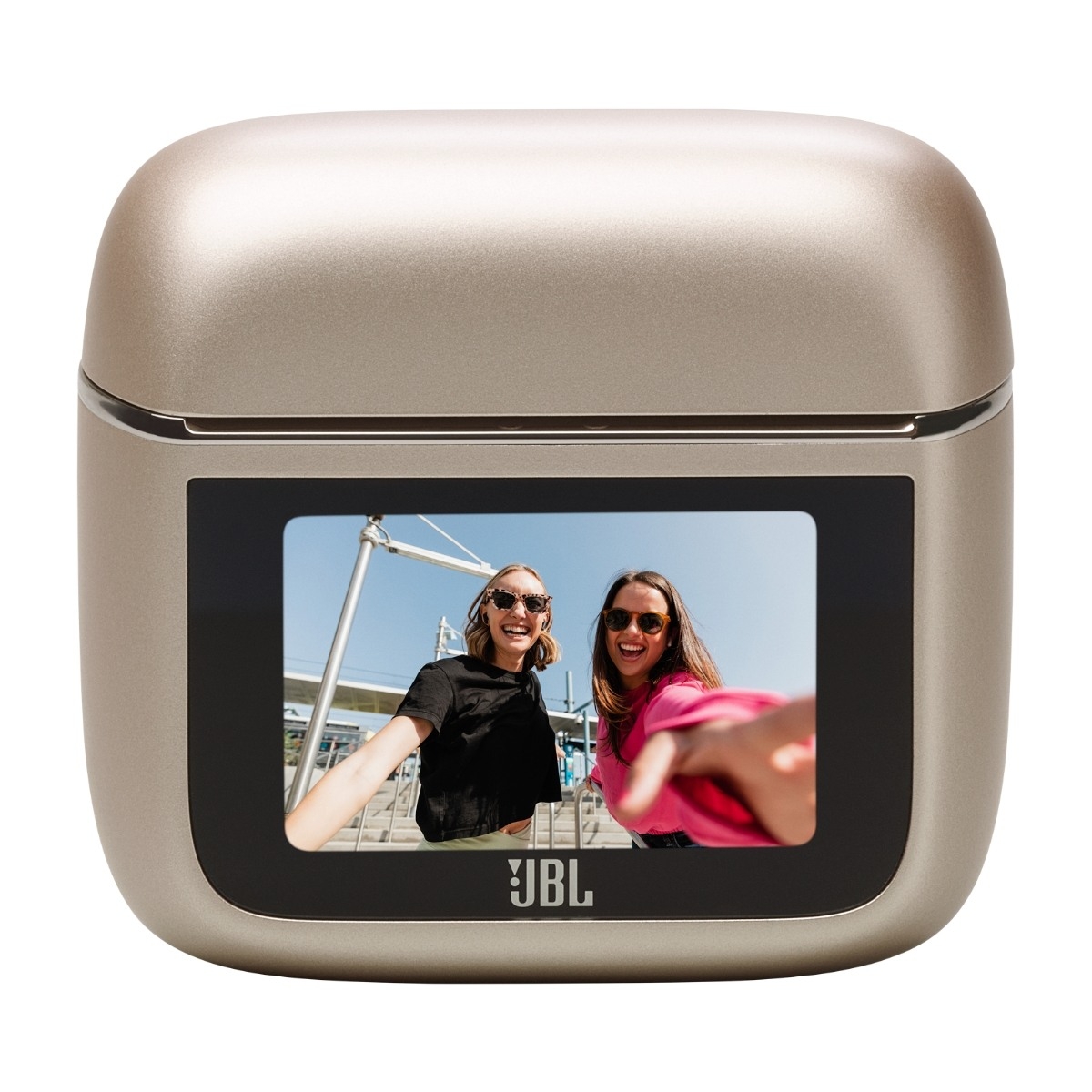 JBL Tour Pro 3 True Wireless hovedtelefoner, latte billede 4