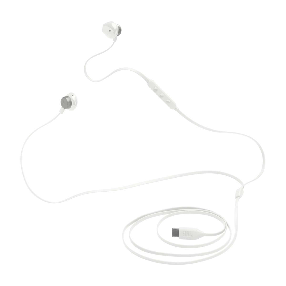 JBL Tune 305 USB-C In-Ear hovedtelefoner, hvid billede 4