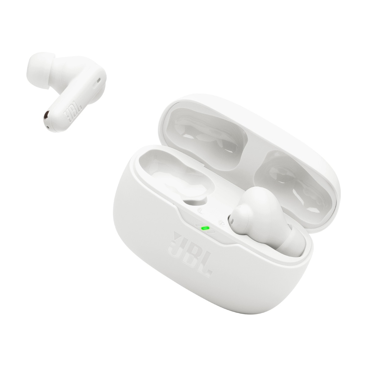 JBL Wave Beam 2 True Wireless hovedtelefoner, hvid billede 1