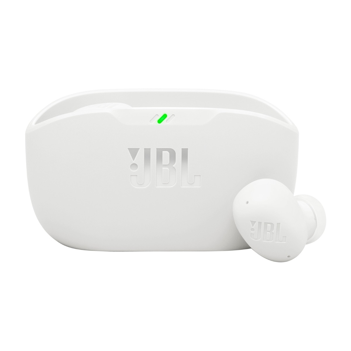 JBL Vibe Buds 2 True Wireless hovedtelefoner, hvid billede 1